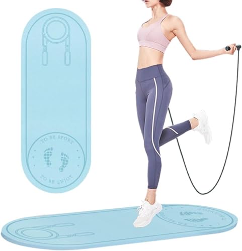 ꒵у}bg Op ~ߖh K}bg ߐ܂ 8mm TPEf Ռz ^ ɗD Wv[vpbh ^ю[₷ (140cm*66cm*8mm,u[)