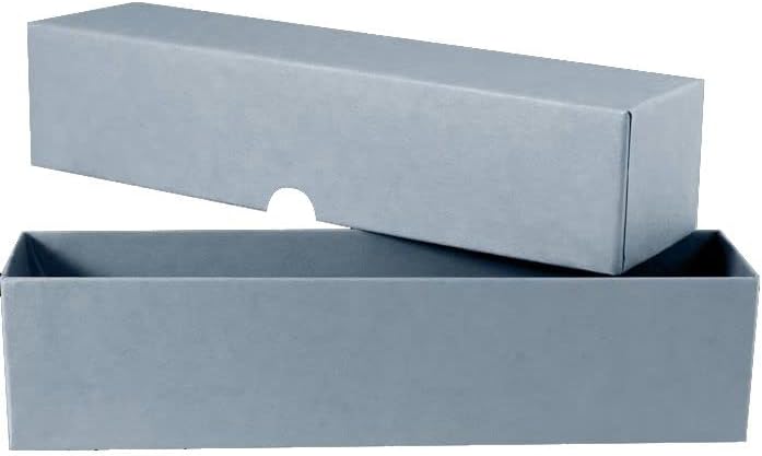 Guardhouse Single Row Storage Box for 2 x 2 Paper Staple Coin Holders in Small Dollar Gray