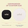 Vegan Sun Cushion by ATHÉ Vegan Relief Sun Cushion SPF50+PA++++ 0.84 oz, 24g | The Large-sized Athe Vegan Sun Cushion | Protection for Face and Body from Sun UV rays | Vegan Moisturizing Skin Care | Vegan Sunscreen | Kbeauty