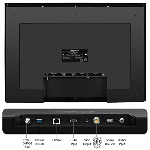Haocrown 27 inch Touchscreen Smart Bathroom Mirror TV 1080P Screen Brighten Plus IP66 Waterproof Television for Bathroom Suna gym shower room|Built in Speakers,Wi-Fi,Bluetooth,HDMI,DVB-T/T2,DVB-S/S2 - Image 7
