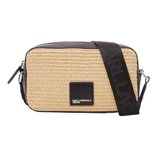 Sac camera Karl Lagerfeld Jeans compact en raphia pour ne plus s'encombrer