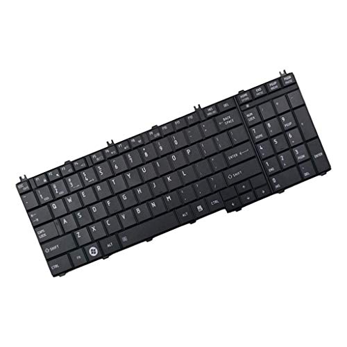 Homyl Preto EUA Substituição Teclado Laptop Para Toshiba Satellite L750 L755
