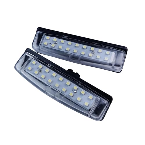 Lámparas matrícula LED SMD para viajar de noche en tu Prius o Camry