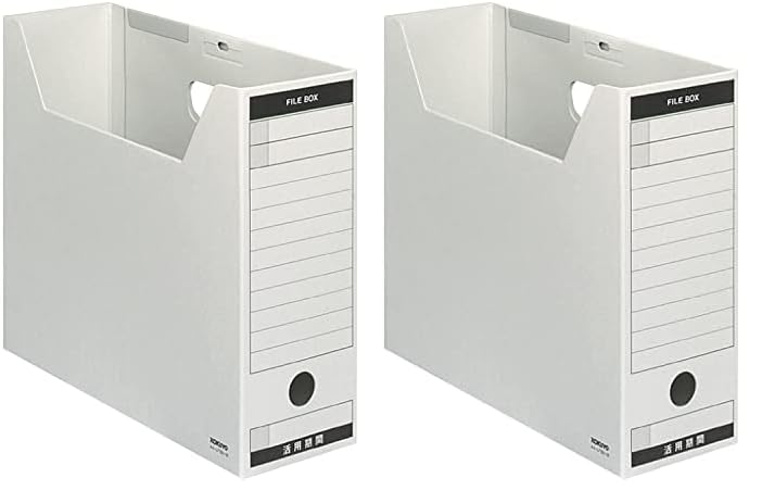 ⚘⠜　あい Amazon.co.jp: コクヨ(KOKUYO) ファイルボックス 色厚板紙 フタ