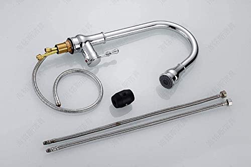 Mélangeurs style européen laiton robinet mitigeur extractible 360