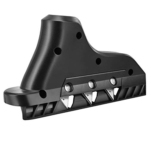 ZDYNASTY Lames d'avion à main, bordure en plaques de plâtre, noir Cover