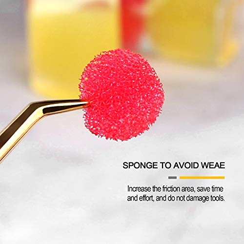 Fenshine 03 2 Pieces Eyelash Extension Tweezers Cleaner thumb #1