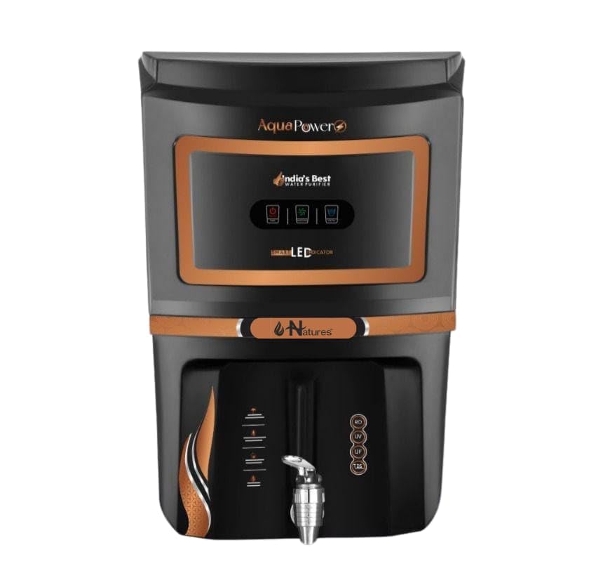 NATURES Smart Copper RO Water Purifier with UV, UF & TDS Adjuster with Advanced Technology Electric Water Purifier for Home - 12 liters (B0D3V74XQ1) Amazon Price History, Amazon Price Tracker