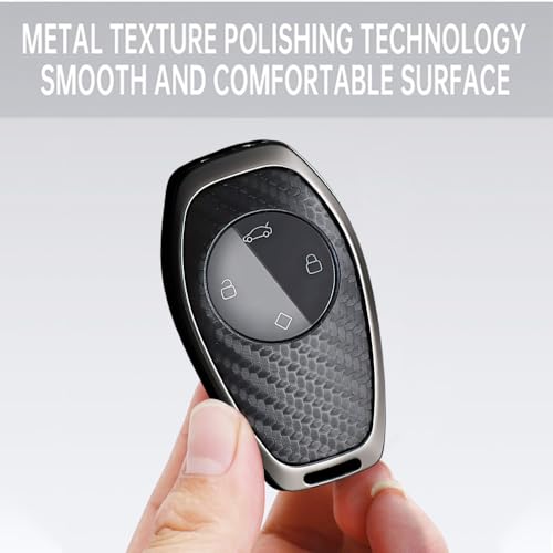 Protector para llave de coche Leapmotor T03 con acabado premium texturizado a cuadros 4