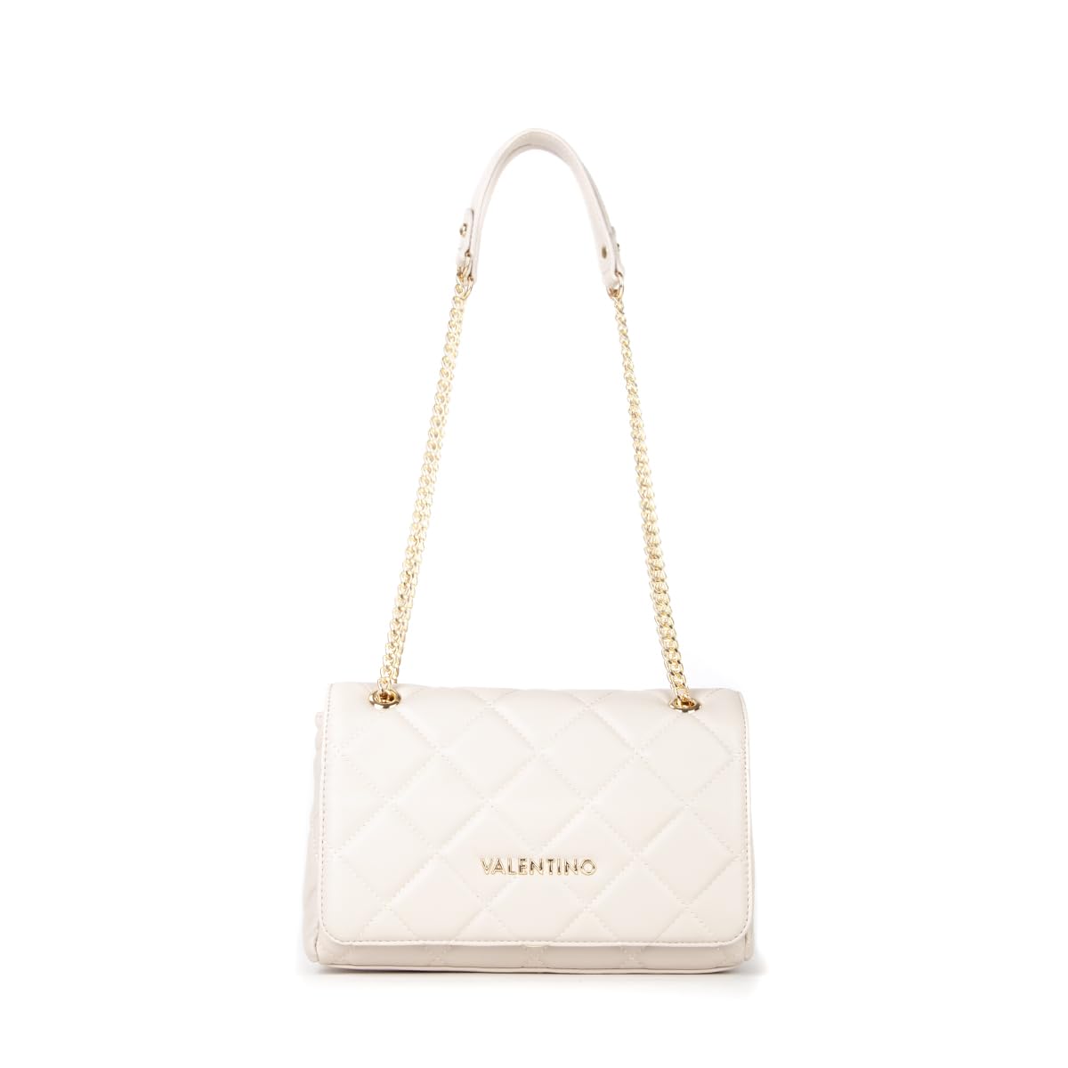 VALENTINO Ocarina Flap Bag Ecru