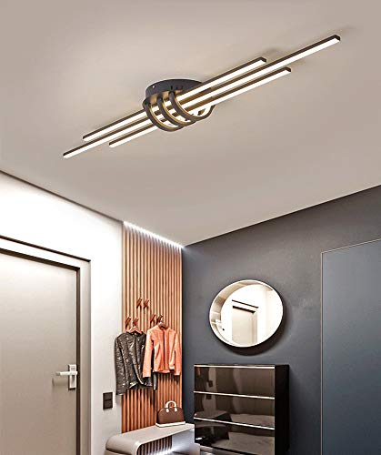 Plafonnier LED grand format à télécommande et intensité variable pour bureau et salon - 2