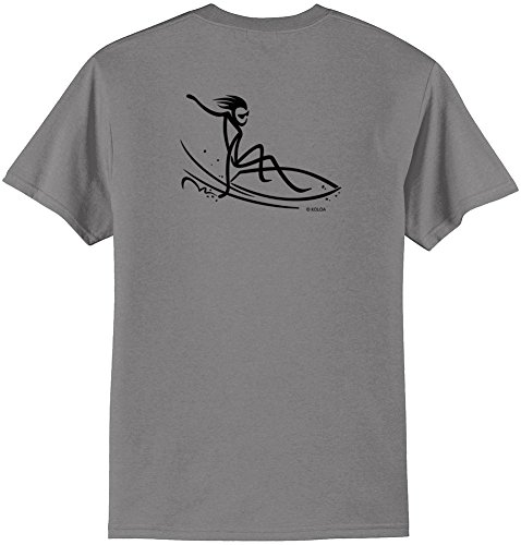 Koloa Surf 50/50 Cotton Poly Blend Surfer Dude Tees in Regular, Big and Tall2