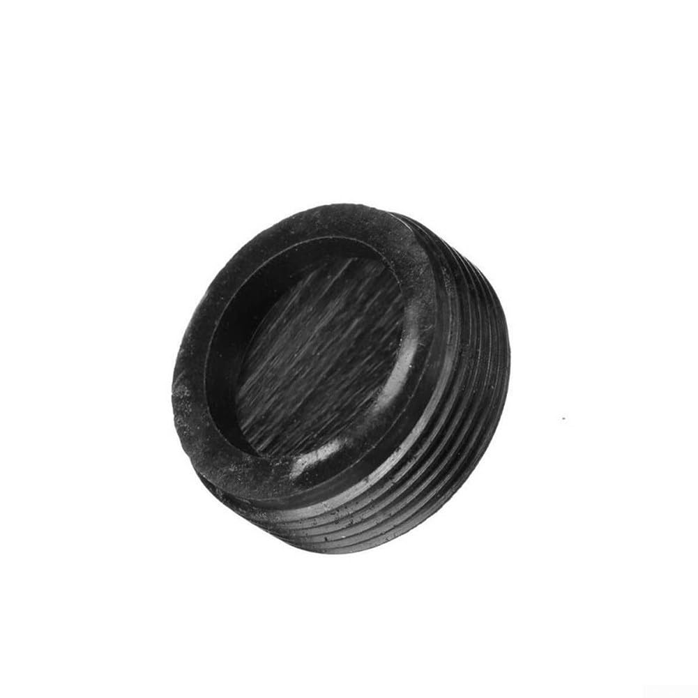 Tappo porta spazzole in carbone per elettromeccanica, 2 pezzi, tappo in plastica nera, 13 14 15 16 18 20 22 mm (14 mm)