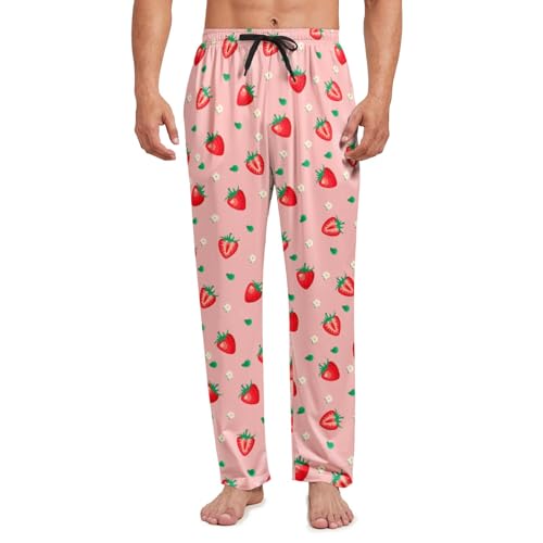 Men's Pajamas Bottoms Pajama Pants for Men Lounge Sleep Pant Pj Bottom Soft Comfy Sleepwear with Pockets