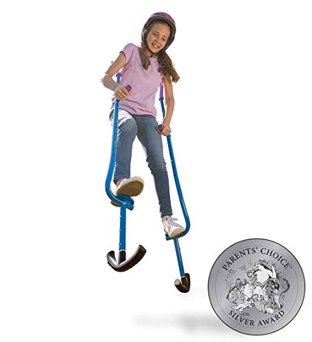 HearthSong Adjustable Ergonomic Amazing Featz Kids Stiltz with Treaded, Arced Feet and Foam