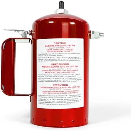 Sure Shot Sprayers - 1qt Enameled Steel Sprayer Model-a Red