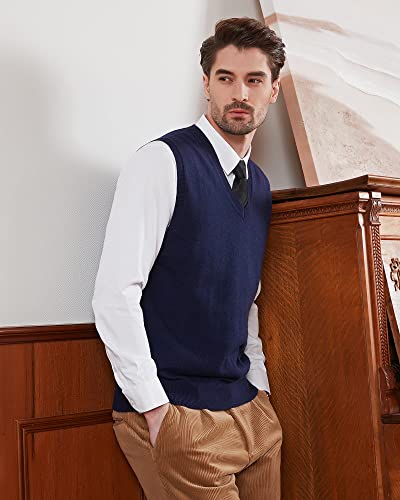 Kallspin Uomo Gilet Senza Maniche Maglia Pullover