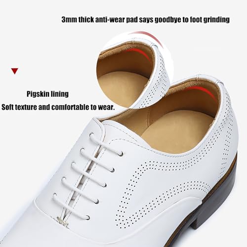 Men's Premium Leather Dress Shoes for Business and Casual Wear Breathable Non-Slip Rubber Sole, Pointed Toe Design3