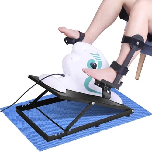Pedal Exerciser Electric Pedal Portable con soporte miniatura 1