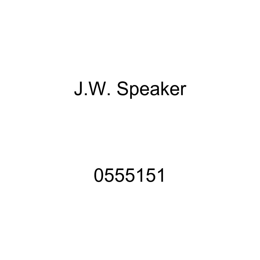 J.W. Speaker 0555151 Model 8695 LED Diamond Adaptive Headlight with Black Inner Bezel, 1 Pack