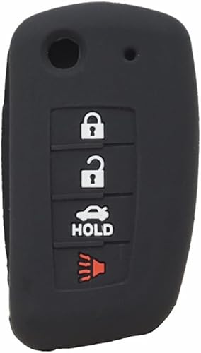 Miniatura 6 de Silicone Key Fob Cover Remote Keyless Case for Nissan X-Trail Ariya Murano March LIVINA Sunny Maxima GENISS (Red)