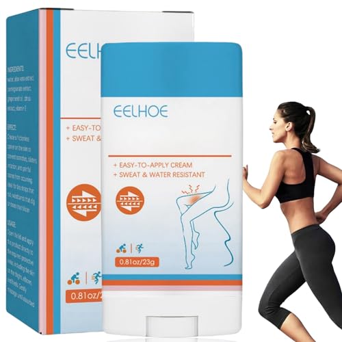 Anti-Chafe Stick Useful Anti-Chafing Cream Anti Friction Stick Anti-Chafe Balm Thigh Anti-Chafe Stick Thigh Rubbing Balm Anti-Chafing Gel Glide Anti-Chafing Stick Running Chafe Stick for Heel