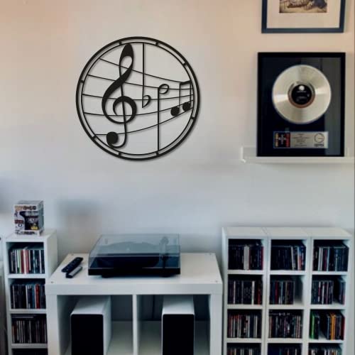 Decoración de pared de metal musical: el regalo de inauguración de casa ideal 3