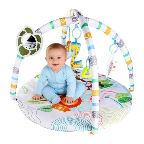Alfombrilla Infantil Plegable,Portátil, plegable y educativa | Tapete de actividades para bebés y niños | Jardín Dormitorio Salón Regalo Cumpleaños