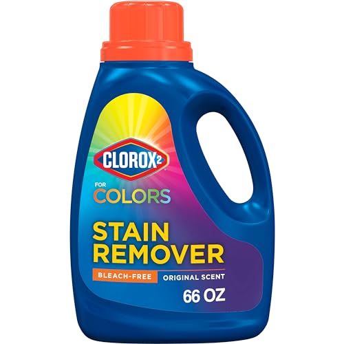 Clorox 2 for Colors Stain Remover and Laundry Additive, Original, 66 Fluid Ounces (Pack May Vary)