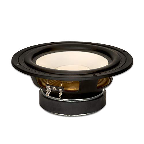 Goldwood Sound GW-S650/8 Poly Cone 6.5' Woofer 170 Watts 8ohm Replacement Speaker,Black