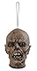 Boland 72199 - Dekoration Vodoo Kopf, circa 25 x 17 cm, Deko für Halloween und Karneval, Hängedeko für die Horror Party