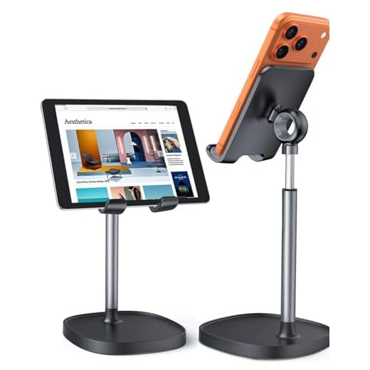 Adjustable iPhone Stand for Desk