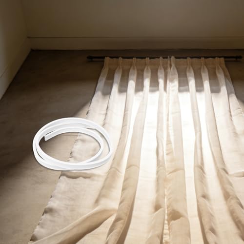 Riel de techo para cortinas enrollables en dormitorios modernos de 2m 8