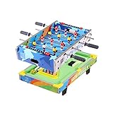LCRACK Multifunktionstisch Kombinierte Sportmaschine 2 In 1 Einfache Operation Tragbar Mini Tisch (Farbe : Football+Billiards)