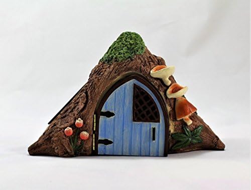 Fairy House Solar Powered secret Garden Ornament Pixie Decor Outdoor ...