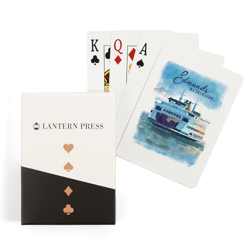 Baraja de 52 Cartas de Poker Lantern Press