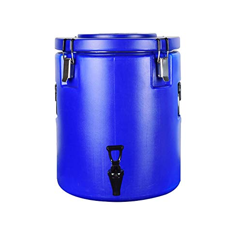 Comercial Termo Agua Caliente, Gran Capacidad, Barril Aislado Dispensador de Bebidas Caliente para Sidra Chocolate Café Té para fiestas, Jardines y Buffets, Mantener temperatura 12h, 18L/28L/38L Cover