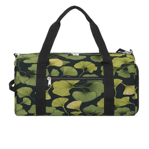 Sac de sport étanche Ginkgo Biloba avec compartiment chaussures