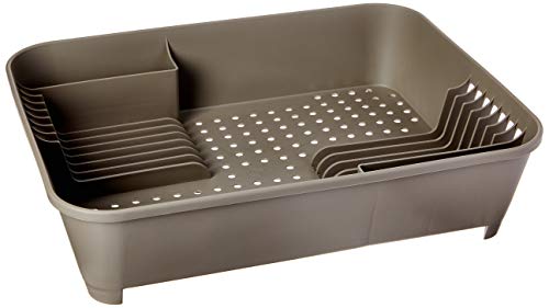 Escorredor de Louças Basic, 45 x 35 x 10,5 cm, Warm Gray, Coza