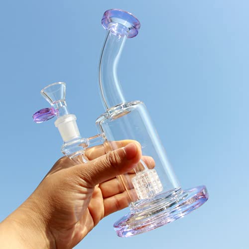 Glasbong mit chillum Rauchen Bong 18 mm Hurricane Bongs 21 cm – Bild 8