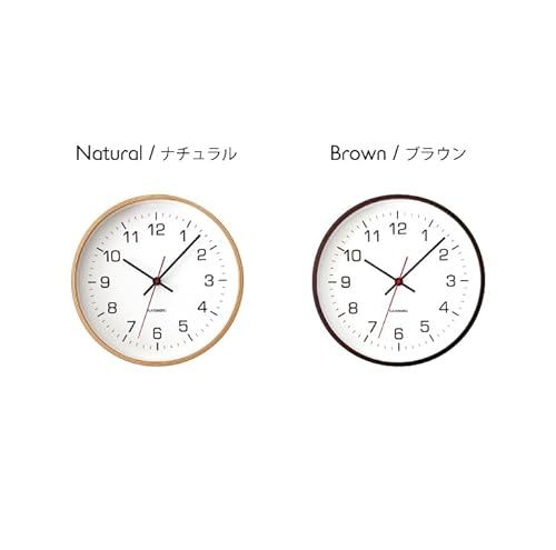 KATOMOKU plywood wall clock km-44NARC の商品画像 2