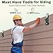 Pro Siding Installation Tools, Siding Gauge Tools, Adjustable Reveal, Heavy-Duty Polycarbonate Build with Non-Slip Pads, Fits 5/16