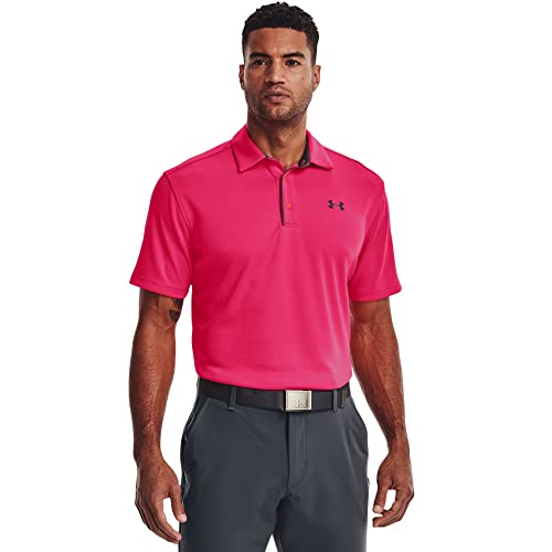 Image of Under Armour Men's Polyester Solid Tech Polo | T-Shirt | 1290140-001