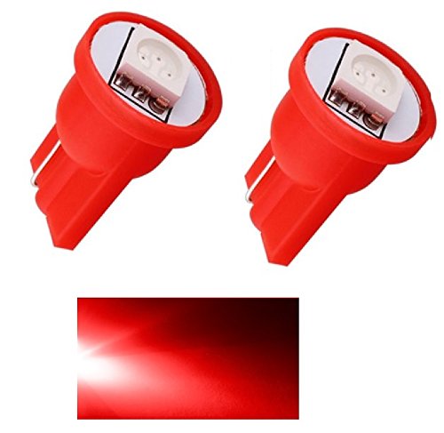 2 LUCI DI POSIZIONE LED ROSSO T10 SMD 5050 RED
