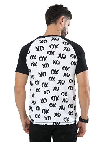 Image of fanideaz Mens Cotton Half Sleeve Striped Round Neck T Shirt