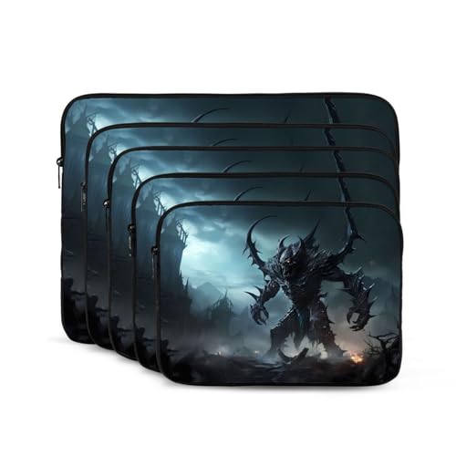 Evil Intruder Laptop Sleeve Case 15 Inch Suitable For Notebook Computer Tablet Traveling Carrying Simple Case2