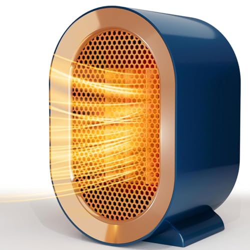 Energieeffiziente Heizgeräte, elektrische Raumheizgeräte für den Innenbereich: tragbarer, persönlicher Heizer für kleine Räume zum Anschließen, für Schlafzimmer und Badezimmer, 120