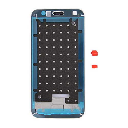 Cadre de boîtier LCD Huawei G8 noir pour réparation vitre tactile blanche
