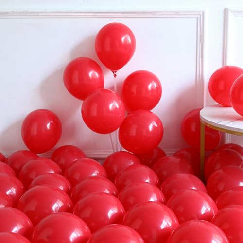 Image of 145pcs Red and Black Balloon Arch Kit with Leopard Cheetah Print Balloons for Women's Birthday Decorations, Baby Shower Bachelorette Spa Party Decorations
