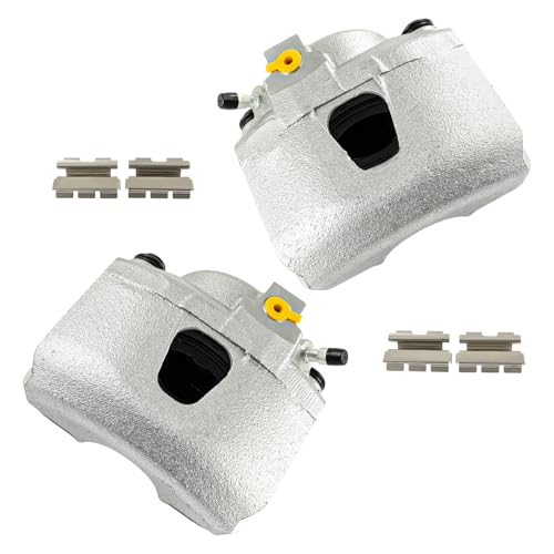 Image of cciyu Front Left & Right Brake Calipers Assembly 184391 184390 For Ford For Bronco /For E-150 /For E-150 Club Wagon /For E-150 Econoline /For E-150 Econoline Club Wagon /For Econoline /For F-150